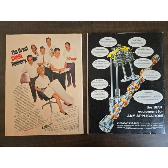 POPULAR HOT RODDING Magazines Lot of 2 Aug 1968 & June 1975 - Picture 6 of 10